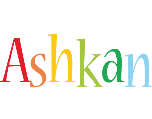 Ashkan birthday logo