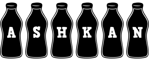 Ashkan bottle logo