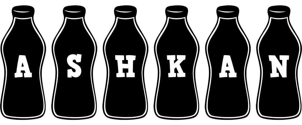 Ashkan bottle logo
