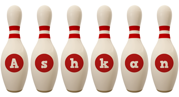 Ashkan bowling-pin logo