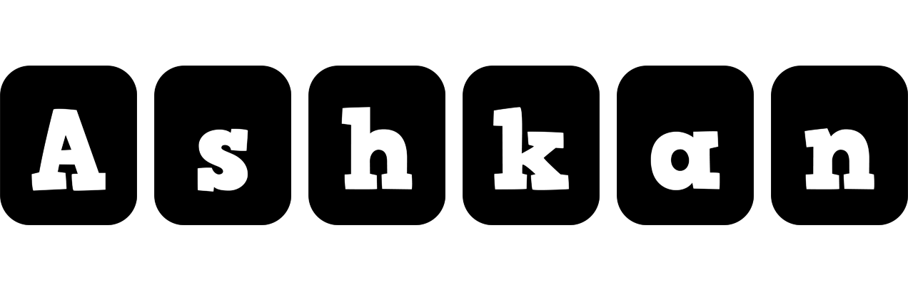 Ashkan box logo