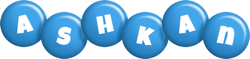 Ashkan candy-blue logo