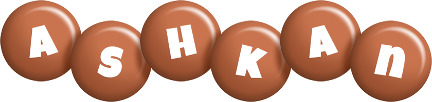 Ashkan candy-brown logo