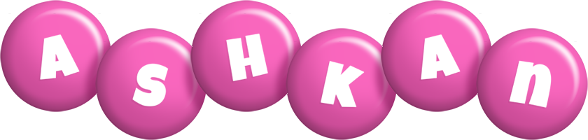 Ashkan candy-pink logo