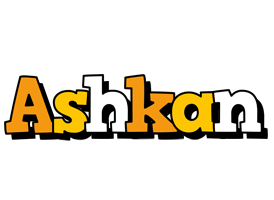 Ashkan cartoon logo