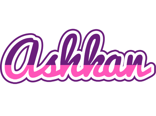Ashkan cheerful logo