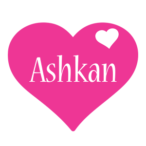 Ashkan love-heart logo