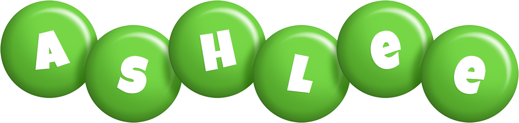 Ashlee candy-green logo