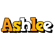 Ashlee cartoon logo