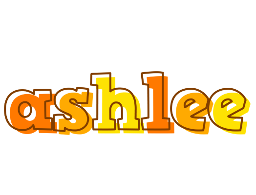 Ashlee desert logo