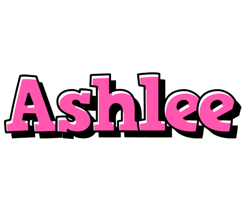 Ashlee girlish logo
