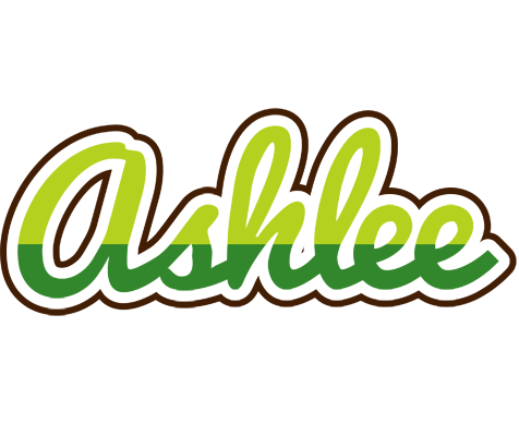 Ashlee golfing logo