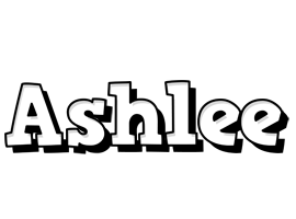 Ashlee snowing logo