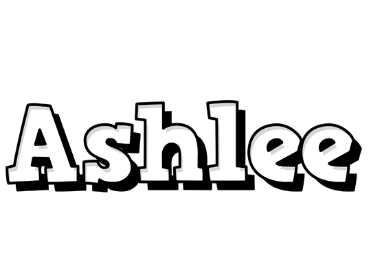 Ashlee snowing logo