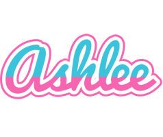 Ashlee woman logo