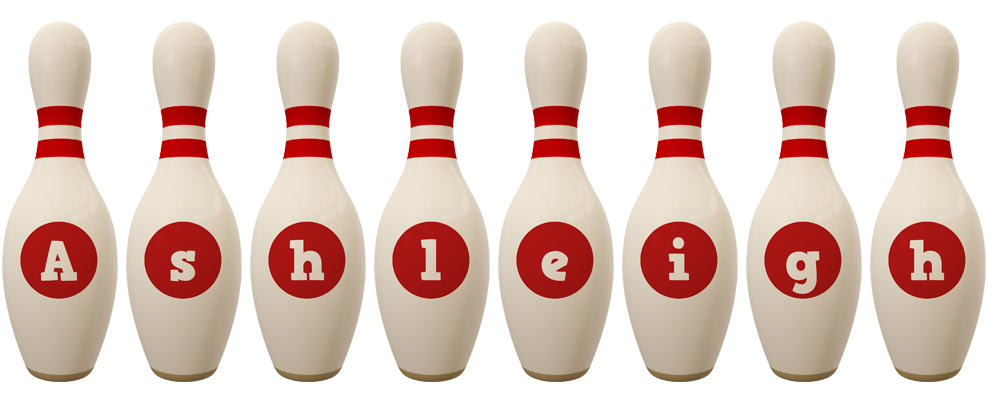 Ashleigh bowling-pin logo