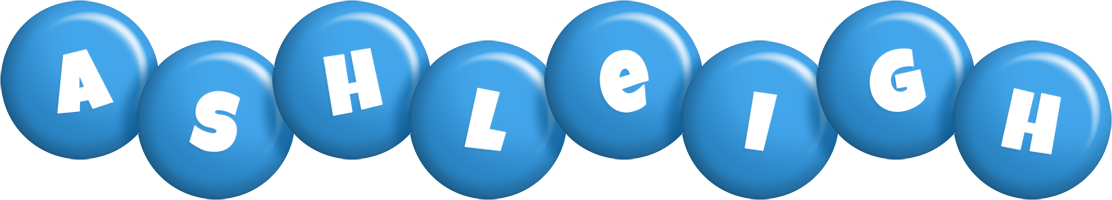 Ashleigh candy-blue logo