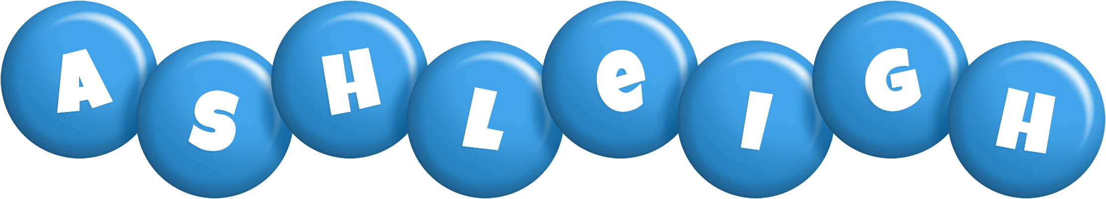 Ashleigh candy-blue logo