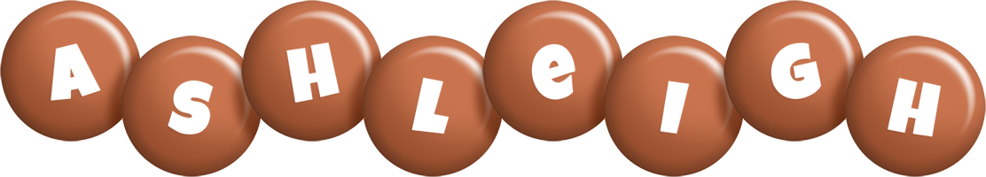 Ashleigh candy-brown logo