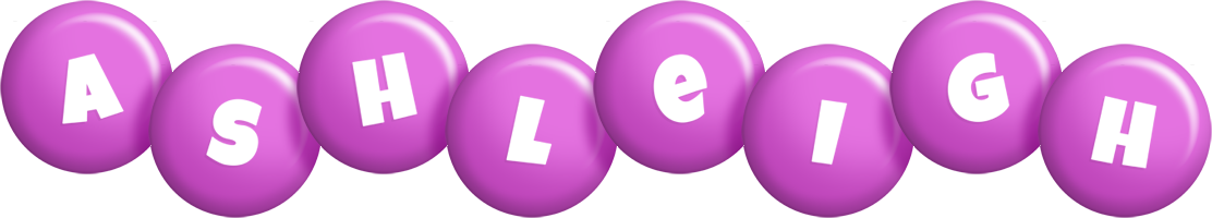 Ashleigh candy-purple logo