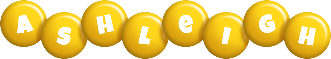 Ashleigh candy-yellow logo
