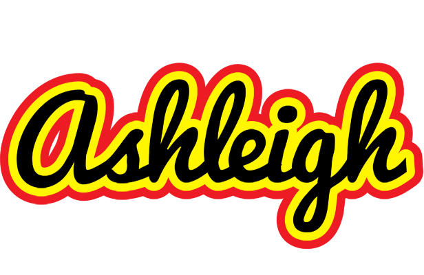 Ashleigh flaming logo