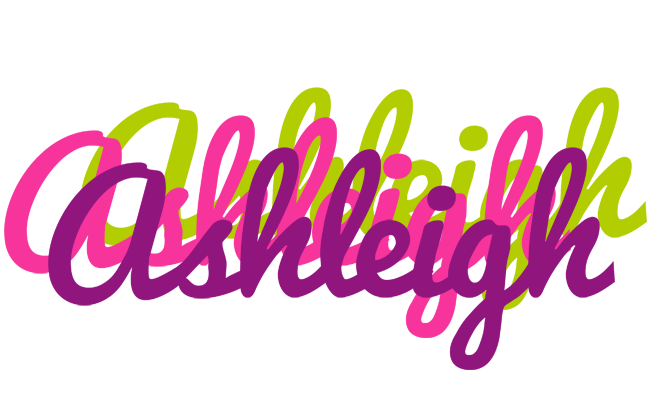 Ashleigh flowers logo