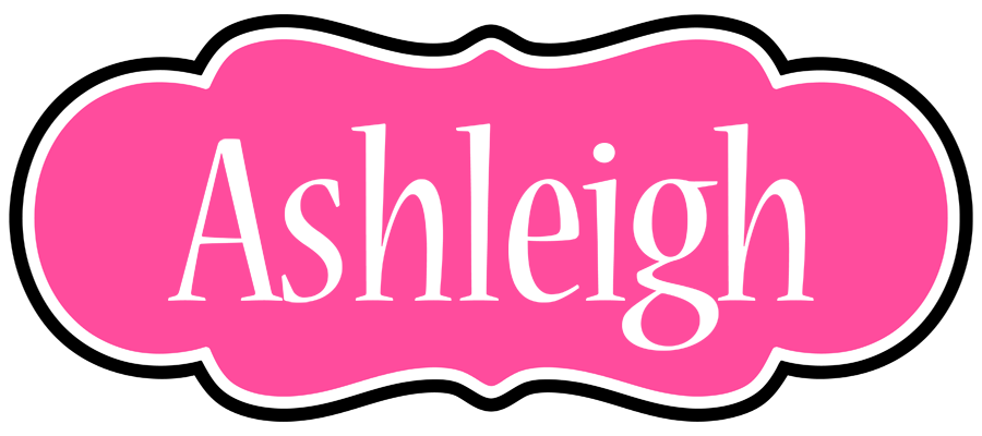 Ashleigh invitation logo