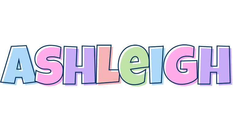 Ashleigh pastel logo