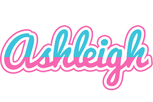 Ashleigh woman logo