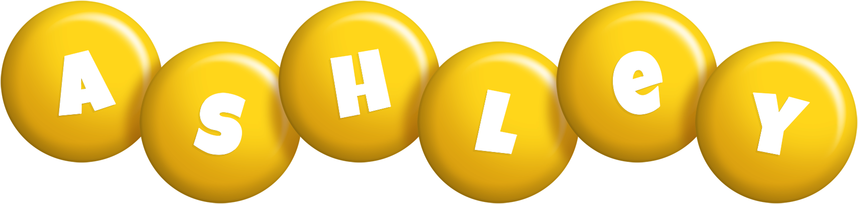 Ashley candy-yellow logo
