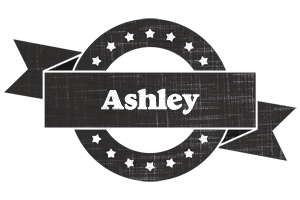 Ashley grunge logo