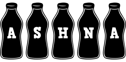 Ashna bottle logo
