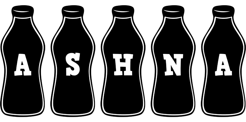 Ashna bottle logo