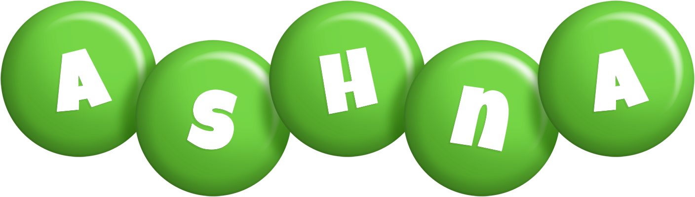 Ashna candy-green logo