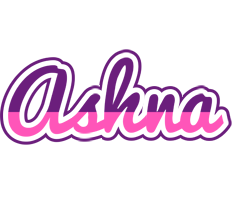 Ashna cheerful logo