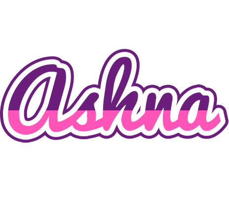 Ashna cheerful logo