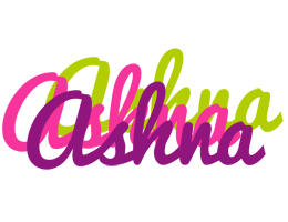 Ashna flowers logo