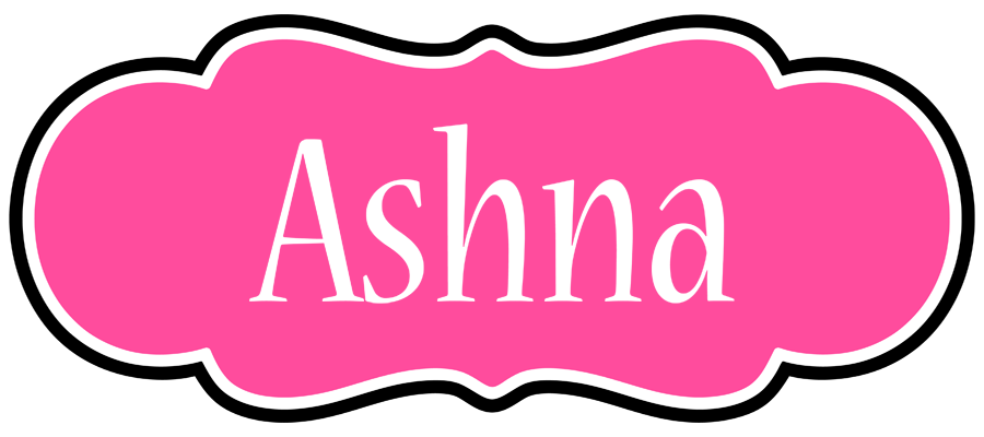 Ashna invitation logo