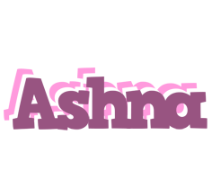 Ashna relaxing logo