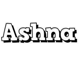 Ashna snowing logo