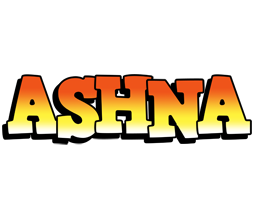 Ashna sunset logo