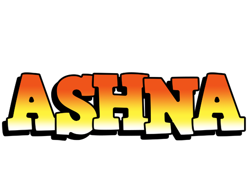 Ashna sunset logo