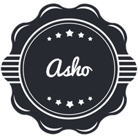 Asho badge logo