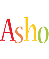 Asho birthday logo