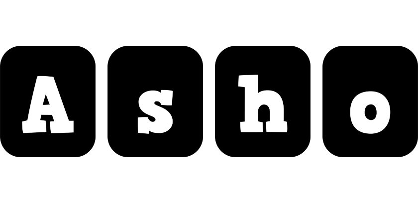 Asho box logo