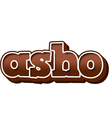 Asho brownie logo