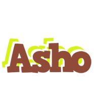 Asho caffeebar logo