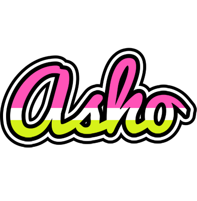 Asho candies logo