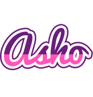 Asho cheerful logo